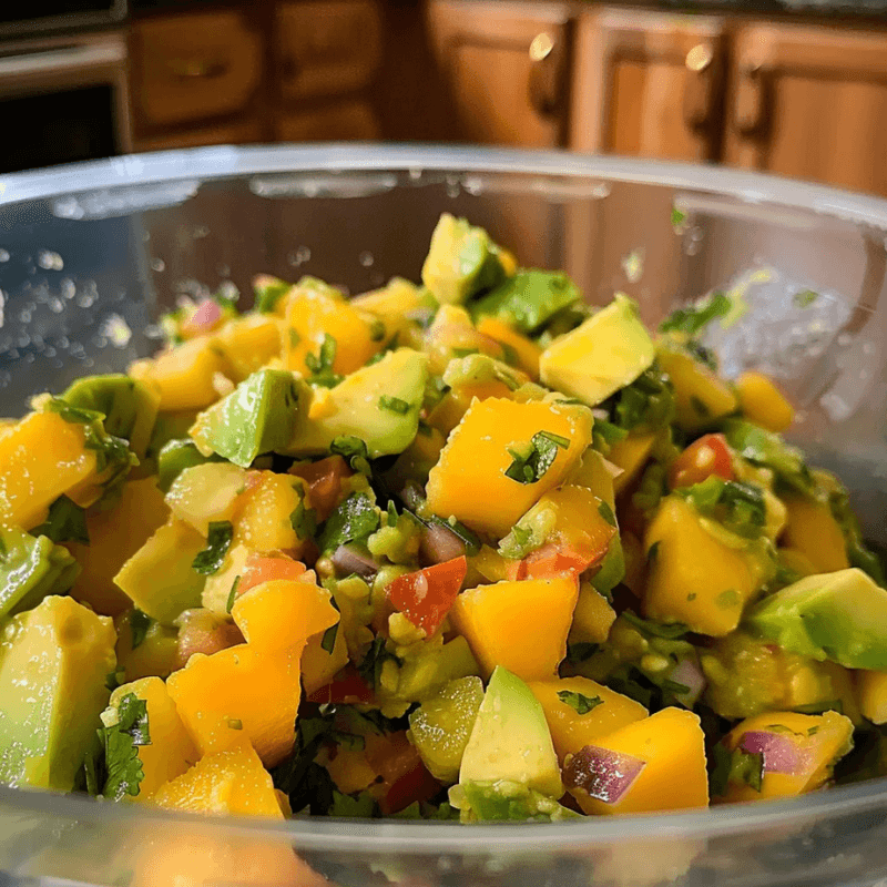 avocado and mango salsa