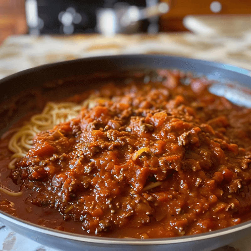 homemade spaghetti sauce