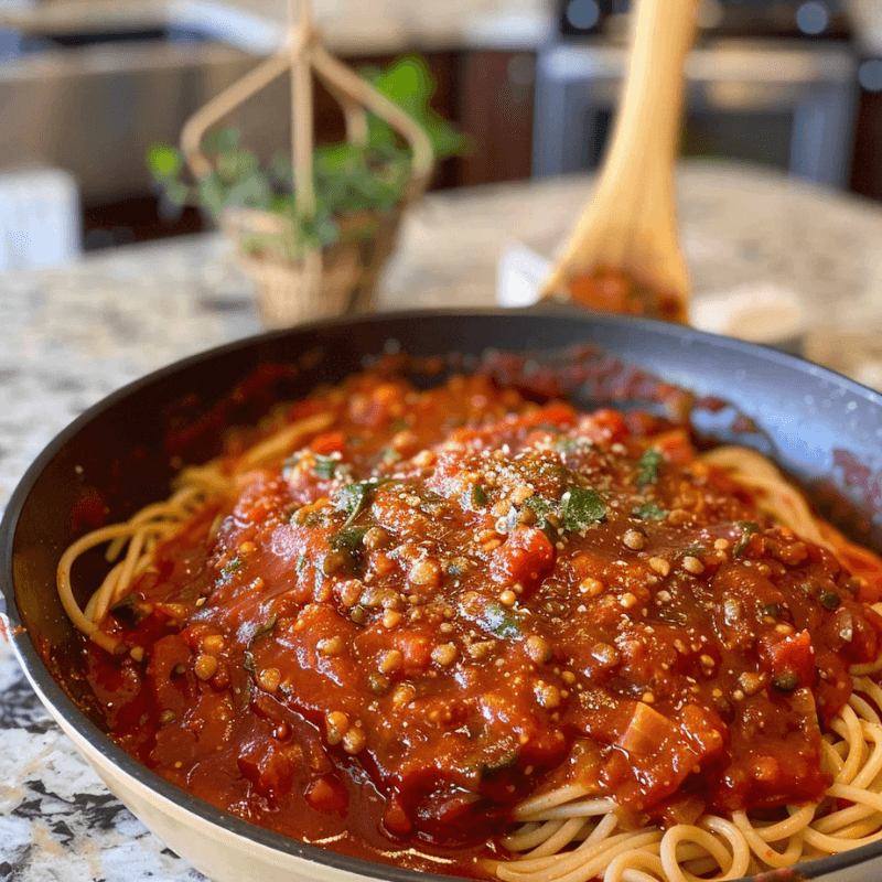 homemade spaghetti sauce