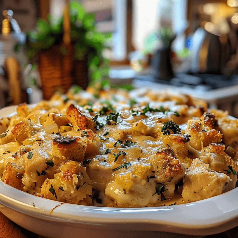 swiss cheese chicken casserole