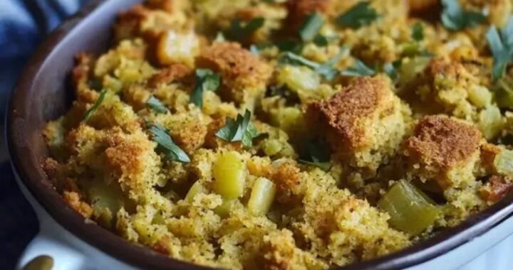 _Best Ever Thanksgiving Cornbread Dressing with Sage and Sausage (3)