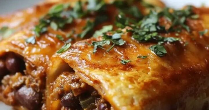 Best Homemade Beef and Bean Enchiladas Recipe (3)