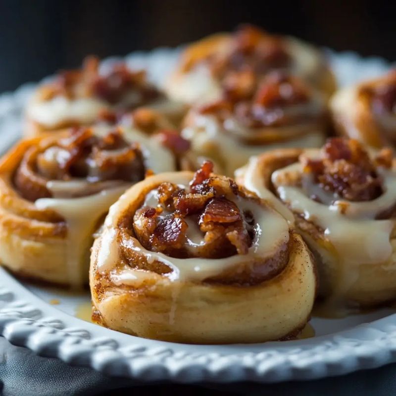 Best Maple Bacon Bourbon Rolls – Bold Flavor Meets Comfort Baking (1)