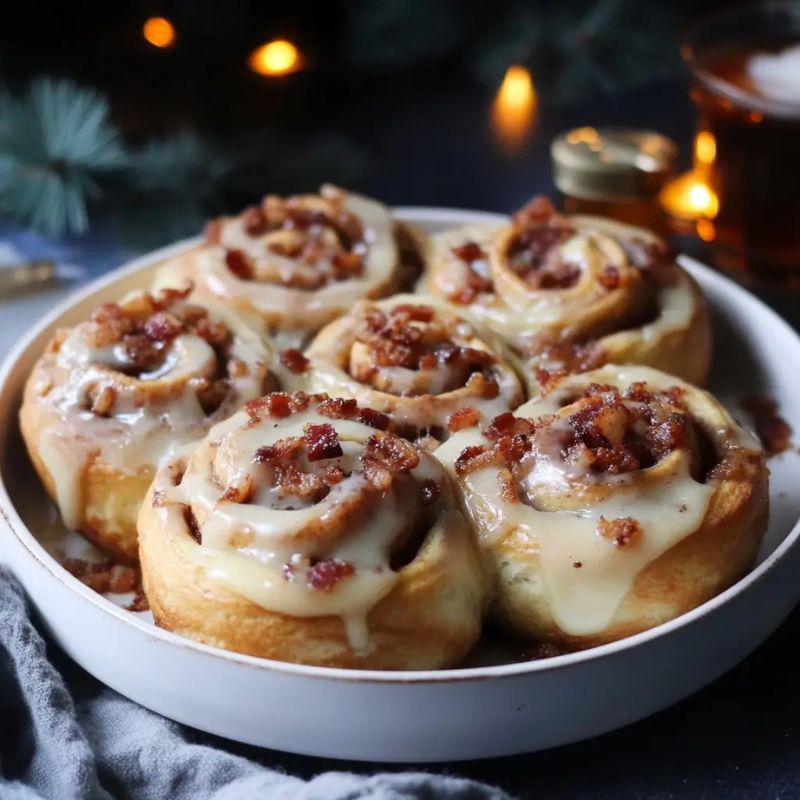 Best Maple Bacon Bourbon Rolls – Bold Flavor Meets Comfort Baking (2)