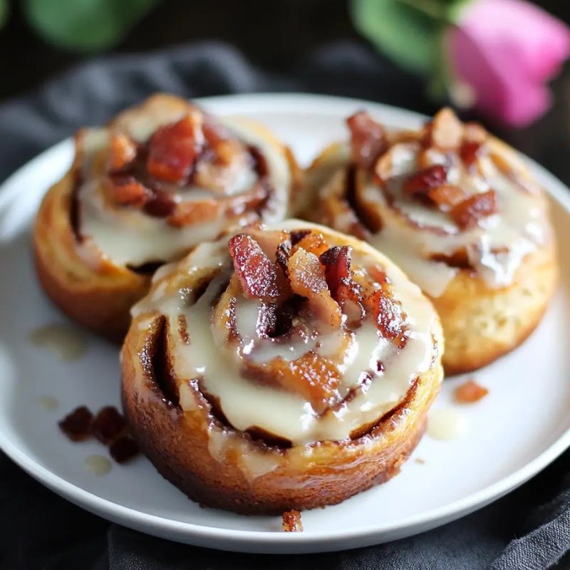 Best Maple Bacon Bourbon Rolls – Bold Flavor Meets Comfort Baking