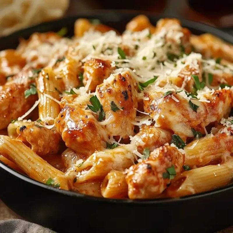 Buffalo Wild Wings Chicken Parm Pasta – The Ultimate Comfort Food Recipe! (2)