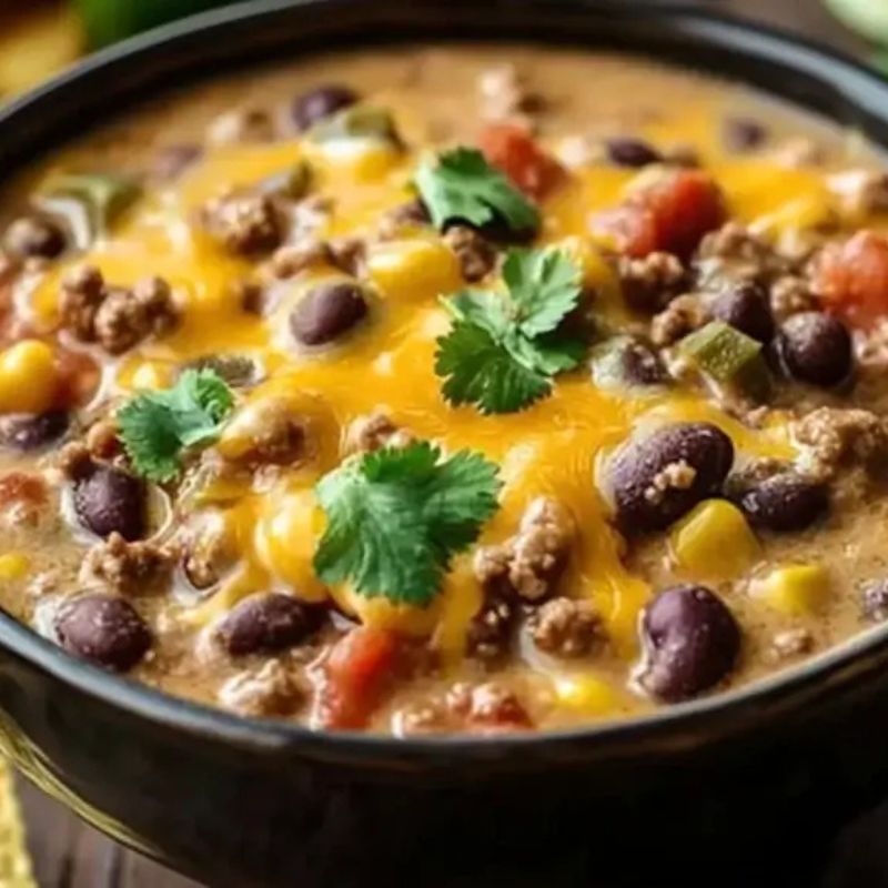 Cheesy Enchiladas Chili Recipe – Easy One-Pot Dinner for the Family (5)
