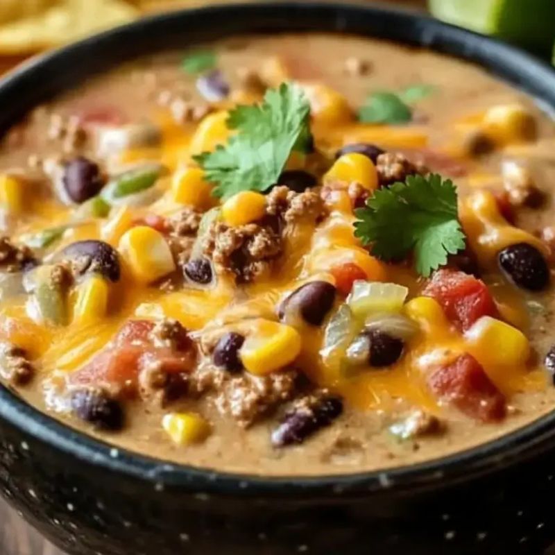 Cheesy Enchiladas Chili Recipe – Easy One-Pot Dinner for the Family