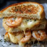 Cheesy Shrimp Melt on Garlic Bread – The Ultimate Irresistible Sandwich Recipe