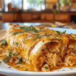 Chicken Enchilada Roll Ups