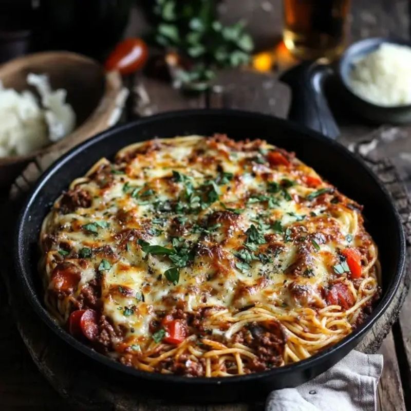 Classic One-Pot Spaghetti Bolognese – Quick and Hearty Meal (1)