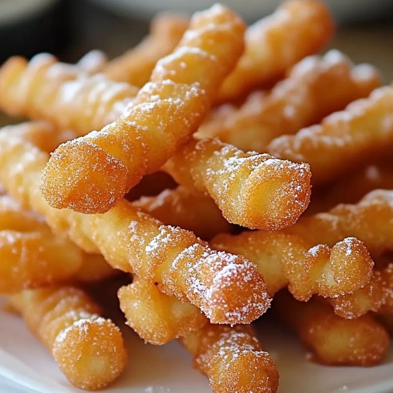 Crispy Funnel Cake Sticks – Quick & Delicious Fried Dessert Idea (2)