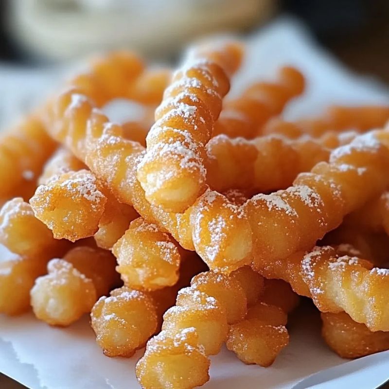 Crispy Funnel Cake Sticks – Quick & Delicious Fried Dessert Idea