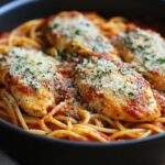 Easy Chicken Parmesan Pasta Bake for Family Dinners