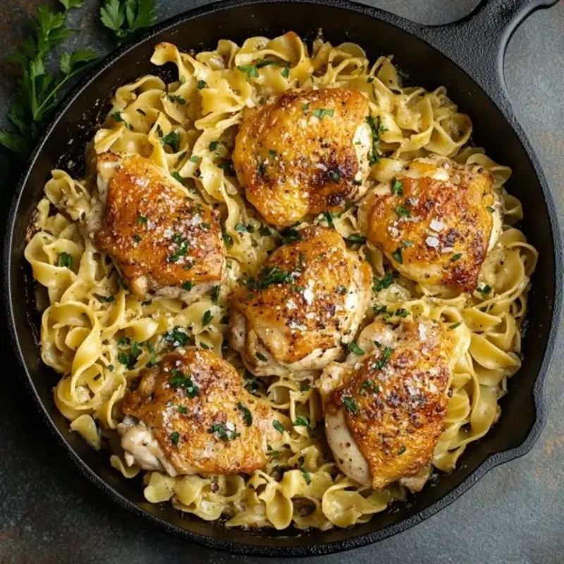 Easy Chicken with Buttered Noodles Recipe for Busy Weeknights (3)