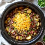 Easy & Delicious Crockpot Loaded Steak and Potato Bake Recipe (2)