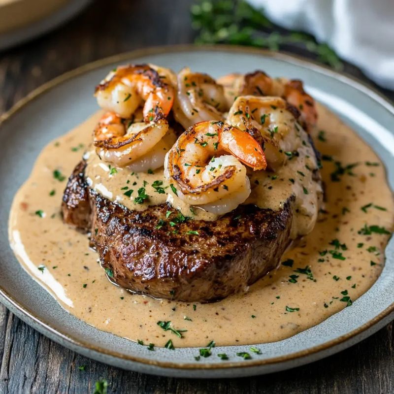Easy Steak and Shrimp Cajun Sauce for a Flavor-Packed Dinner (1)