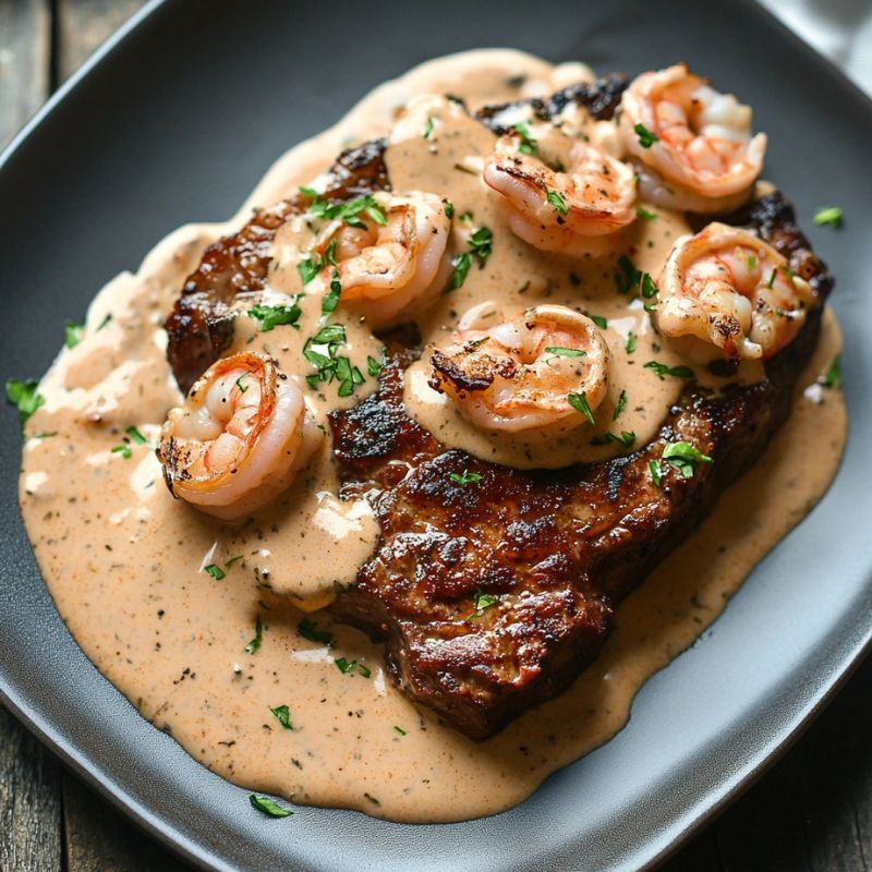 Easy Steak and Shrimp Cajun Sauce for a Flavor-Packed Dinner (2)
