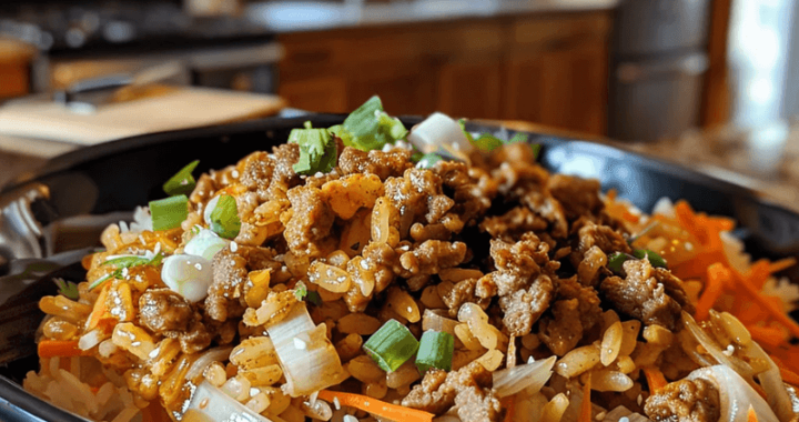 Quick, easy, and satisfying—egg roll in a bowl paleo keto.