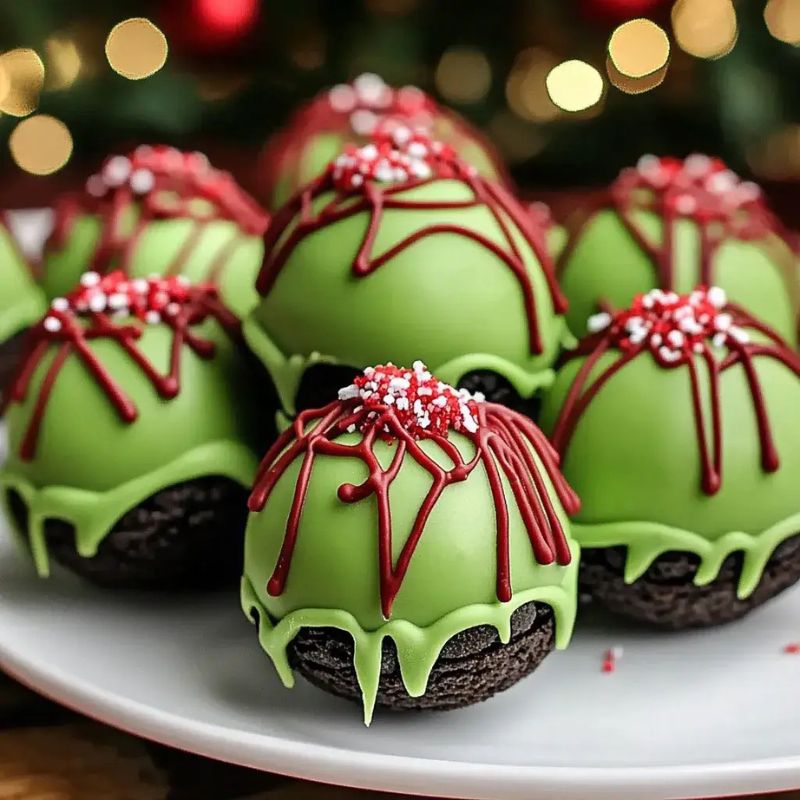 Festive Grinch Oreo Balls Recipe – A Fun & Easy Holiday Treat!
