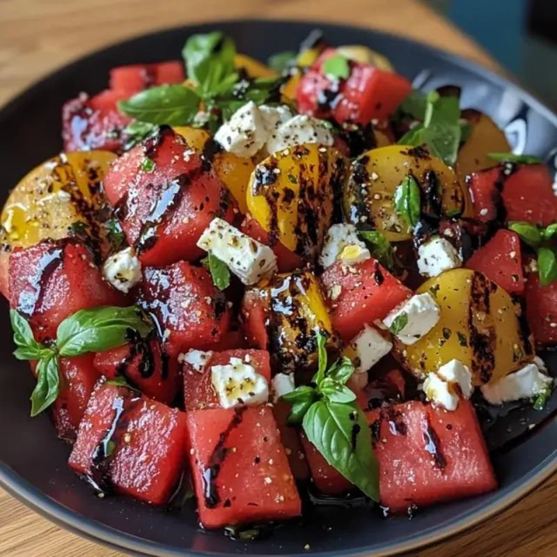 Fresh and Healthy Watermelon Feta Salad You’ll Crave All Summer (2)