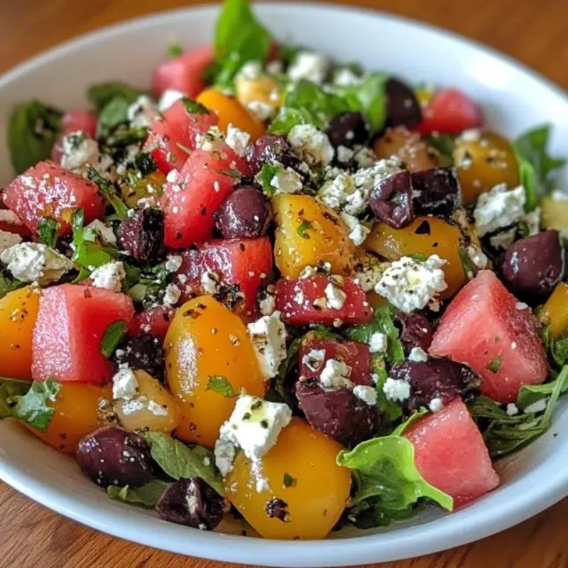 Fresh and Healthy Watermelon Feta Salad You’ll Crave All Summer