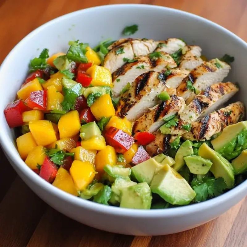 Healthy Cilantro Lime Chicken Salad – A Zesty Lunch Favorite (1)