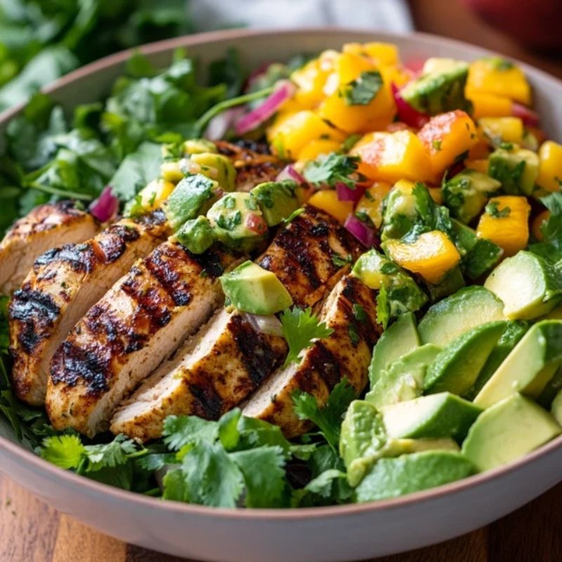 Healthy Cilantro Lime Chicken Salad – A Zesty Lunch Favorite (3)