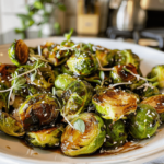 Honey Balsamic Brussels Sprouts