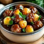 How to Make Barbecue Meatballs with Pineapple – Quick & Tasty