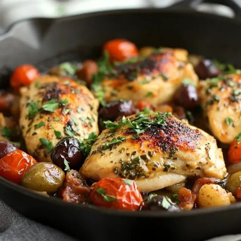 One-Pan Italian Chicken Skillet – Easy & Flavorful Weeknight Dinner Recipe (3)