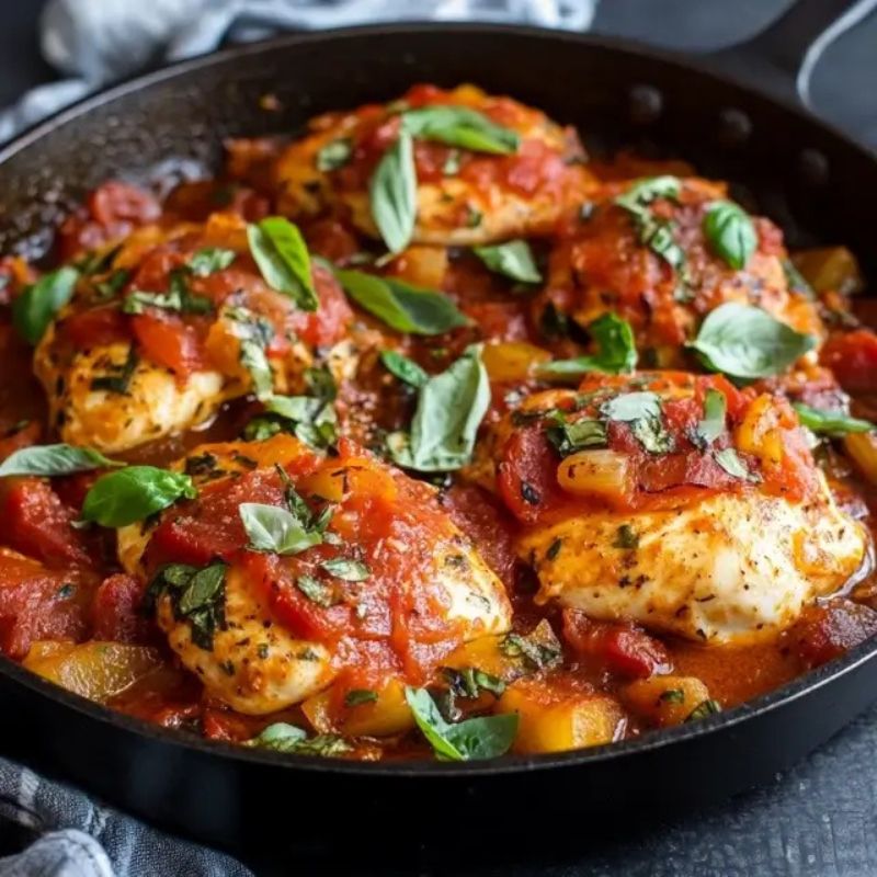 One-Pan Italian Chicken Skillet – Easy & Flavorful Weeknight Dinner Recipe