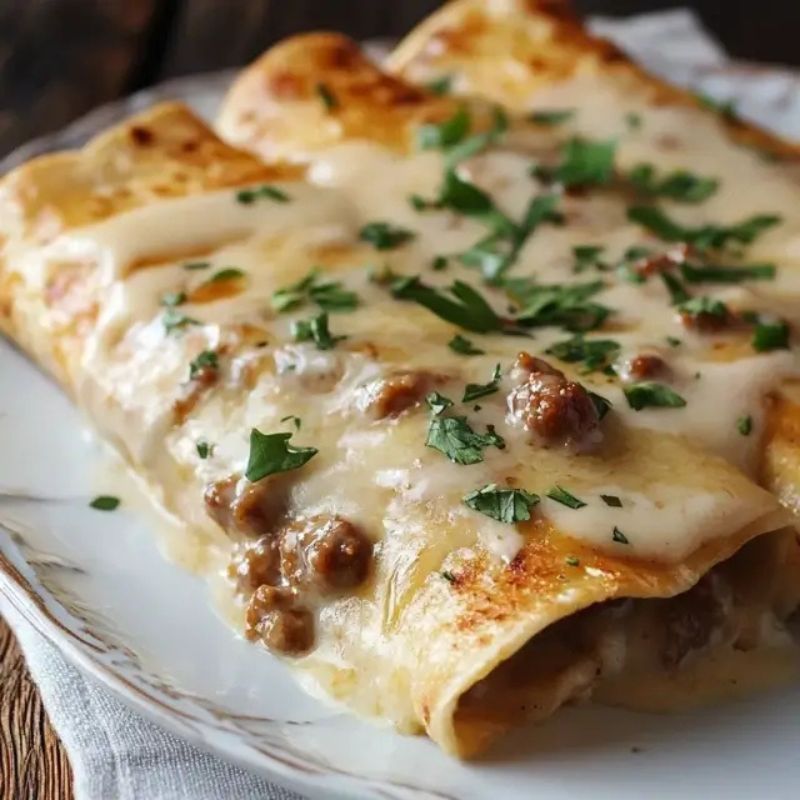 _Quick & Easy Cheesy Southern Breakfast Enchiladas You’ll Love (2)