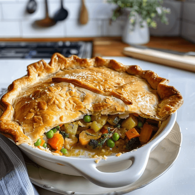 Spring Vegetable Pot Pie 
