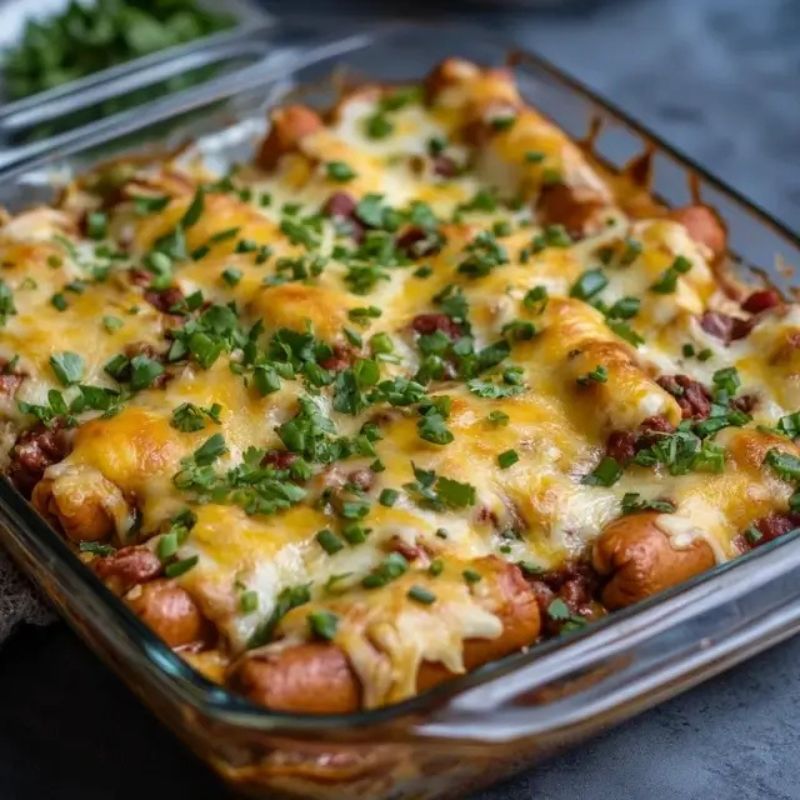 The Best Baked Chili Cheese Dog Casserole for Potlucks, Game Days, and Busy Dinners