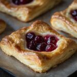 The Best Homemade Cherry Cheese Danish with Creamy Filling (1)