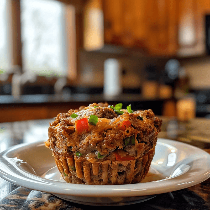 Turkey Meatloaf Muffins