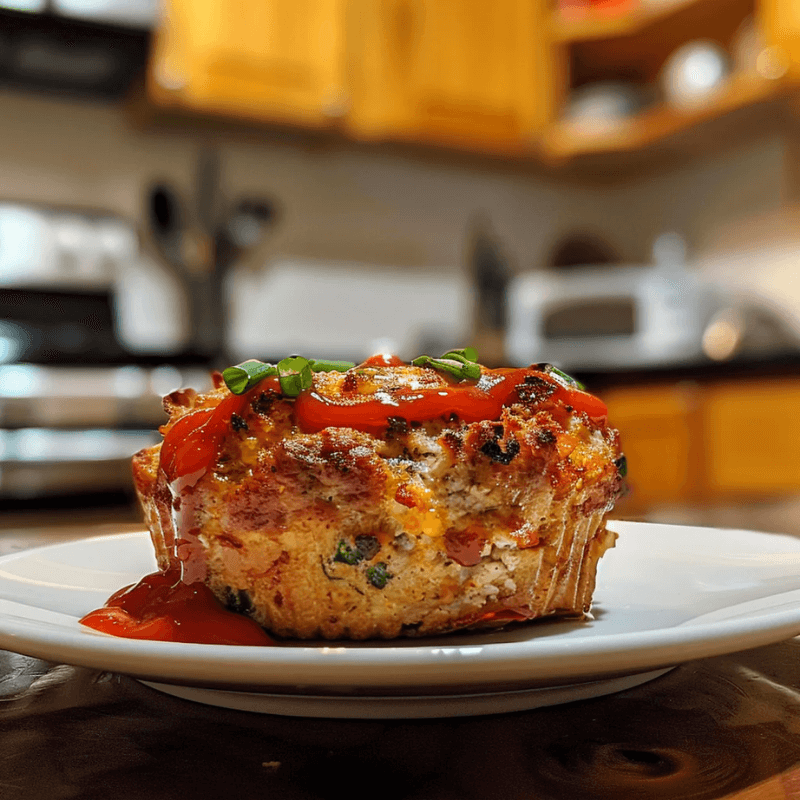 Turkey Meatloaf Muffins
