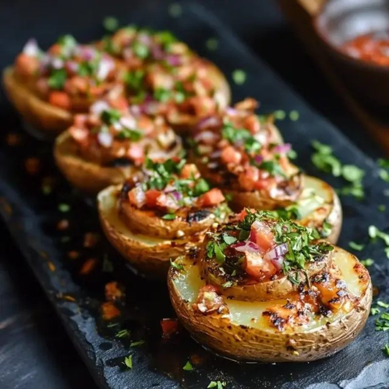 Ultimate Loaded Sliced Baked Potatoes Recipe Everyone Will Love
