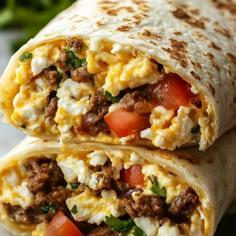 Best High-Protein Breakfast Burrito – Quick and Filling Recipe (1)