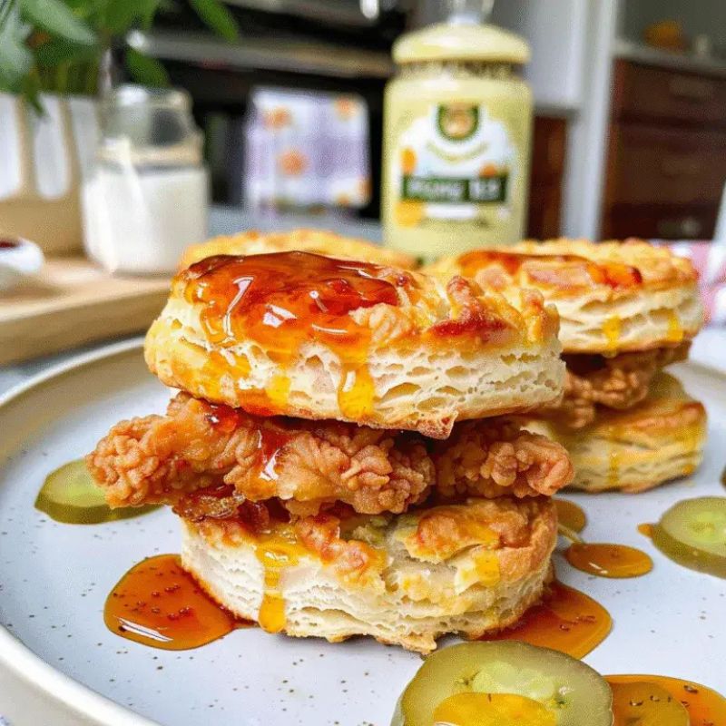 Best Hot Honey Chicken Biscuit Delight You’ll Ever Try (1)