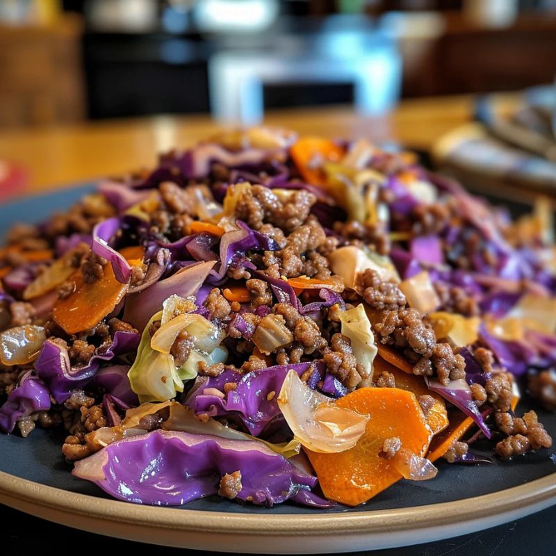 Chinese Beef & Cabbage Stir Fry – A Fast, Healthy, and Delicious Meal (2)