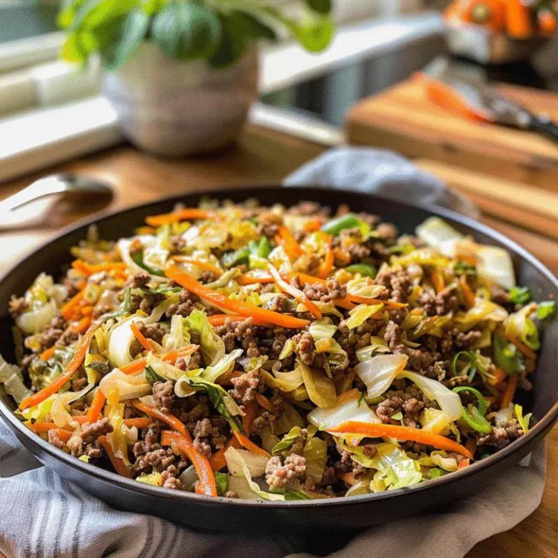 Chinese Beef & Cabbage Stir Fry – A Fast, Healthy, and Delicious Meal