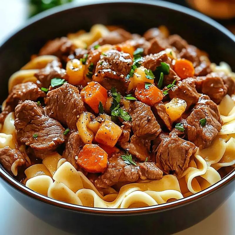 Delicious Savory Beef and Noodles Recipe for the Perfect Comfort Meal (1)