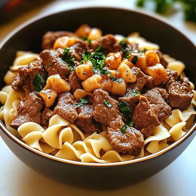 Delicious Savory Beef and Noodles Recipe for the Perfect Comfort Meal