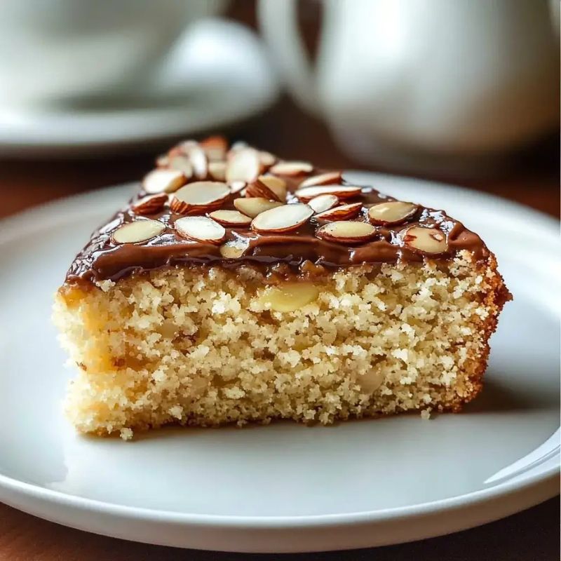Easy Almond Nutella Dacquoise Cake – Impress Guests Every Time (1)