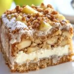 Easy Apple Coffee Cake with Cream Cheese Swirl – Moist and Delicious!