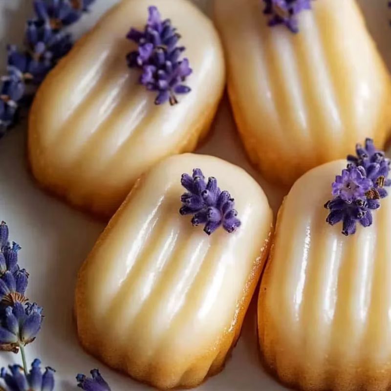 Easy Blueberry Lavender Vegan Madeleines – Dairy-Free & Delicious