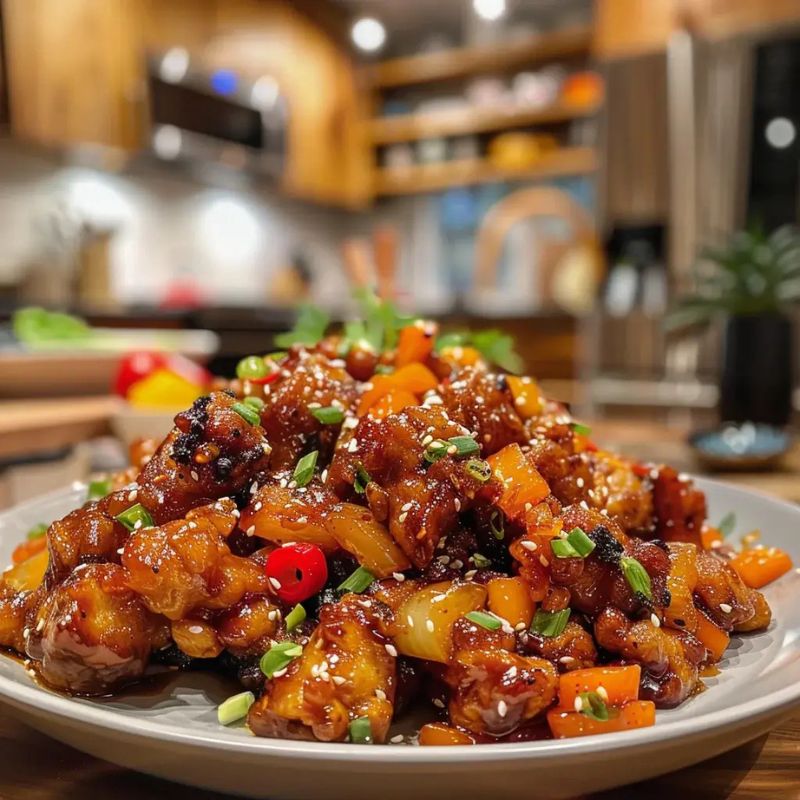 Easy Bold and Flavorful Dragon Chicken Recipe for Spicy Food Lovers (3)
