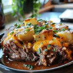 Easy Steak and Cheddar Potato Casserole Recipe for Weeknight Dinners (1)
